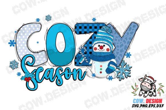 Cozy Season Snowman Winter Christmas SVG Review
