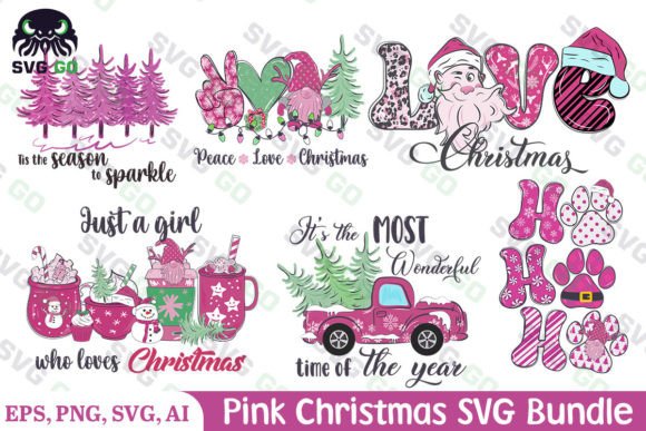 Pink Christmas Sublimation SVG Bundle Review