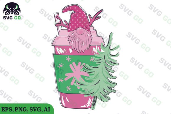 Pink Coffee Gnome Pine Tree: A Designer's Real-World Embroidery Review