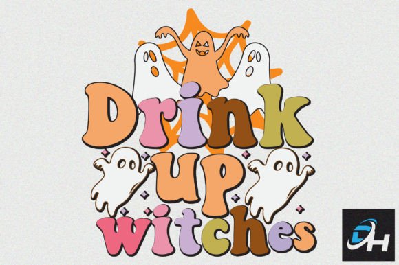 Retro Halloween Drink Up Witches Review