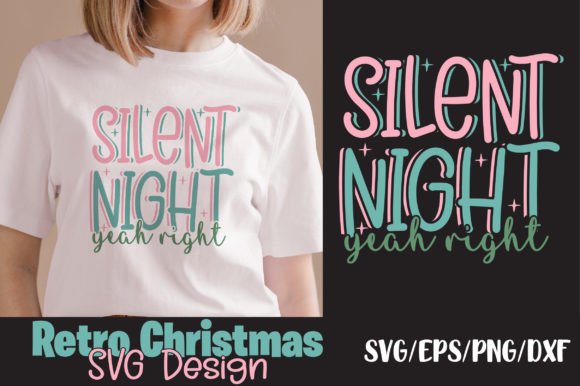 Silent Night Yeah Right Retro Christmas Review