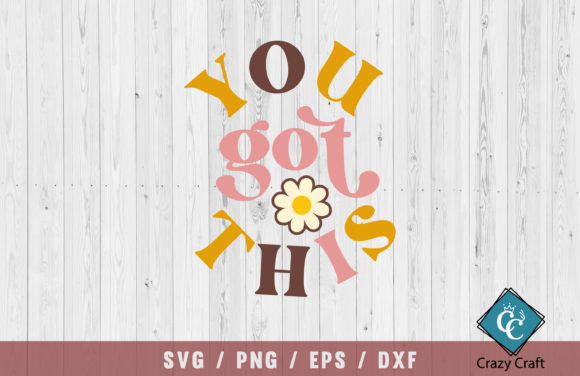 You Got This. Inspirational Retro Design Review